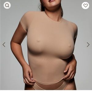 NWOT Skims Ultimate Bra Nipple Push Up Bra 38 D in Clay